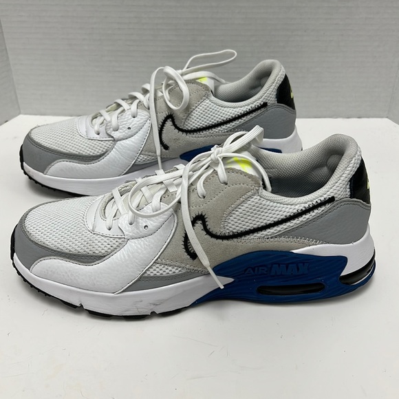 Nike Air Max Excee “White/Black/Dark Royal Blue” CD4165-115 Size 9.5 - Nike Air Max Excee White Dark Royal Blue for sale  main image 3